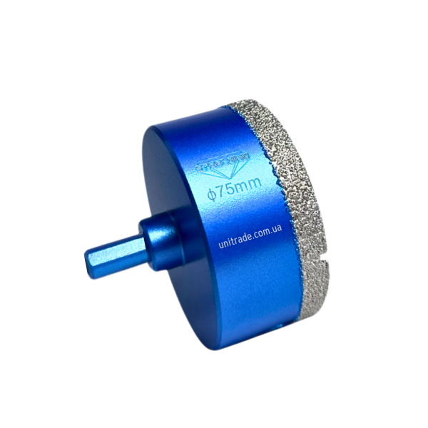 Алмазная коронка STEELRING 75 мм, под дрель (VTS75)