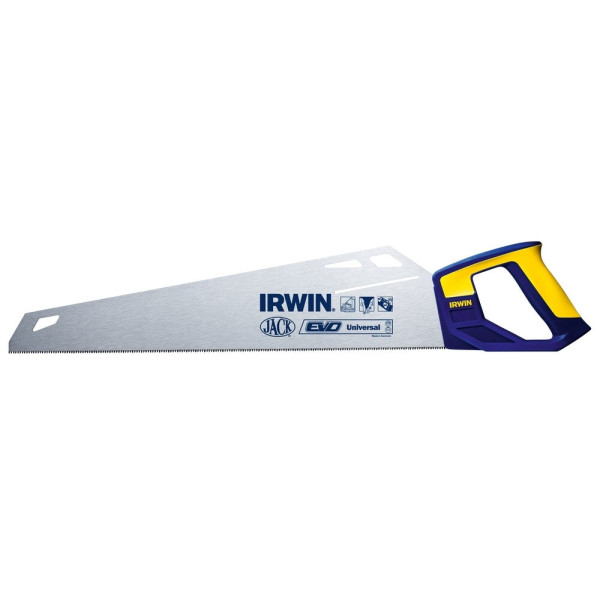 Короткая ножовка по дереву IRWIN EVO 390мм, универсальная (10507860)