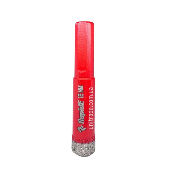 Алмазная коронка RapidE Red Point EVO 12 мм, под дрель (НФ-00001845)