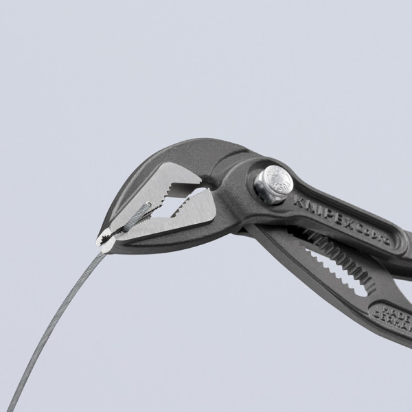 Высокотехнологичные сантехнические клещи KNIPEX Cobra (утонченные губки),180 мм (87 51 180)