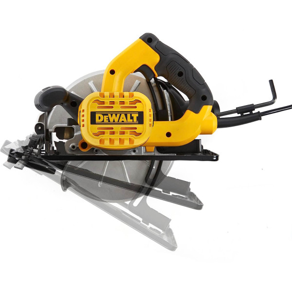 Пила дисковая сетевая DeWALT, 1500 Вт, 190 мм (DWE5615)