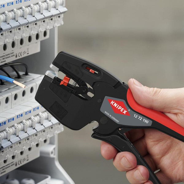 Автоматический стрипер + клещи обжимные KNIPEX (12 72 190)