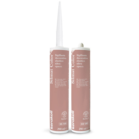 Матовий герметик (силікон) декоративний Kerakoll Silmat Color KK130, 290 мл (KKS130)