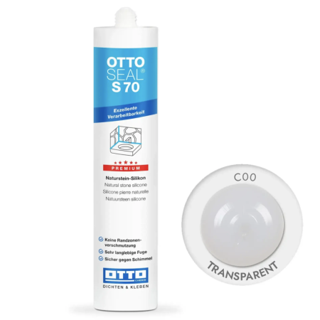 Силиконовый герметик OttoSeal S70 С00 прозрачный (8NTRTRS0201)