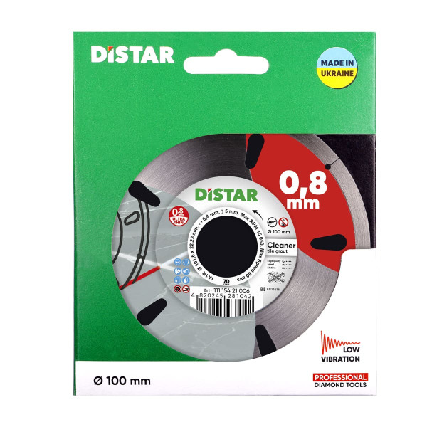 Диск алмазный DISTAR Cleaner 101,6 мм для чистки швов (11115421006)