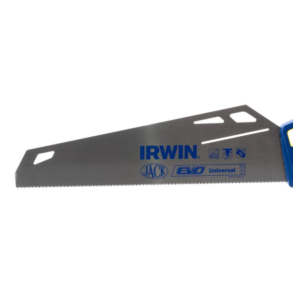 Короткая ножовка по дереву IRWIN EVO 390мм, универсальная (10507860)