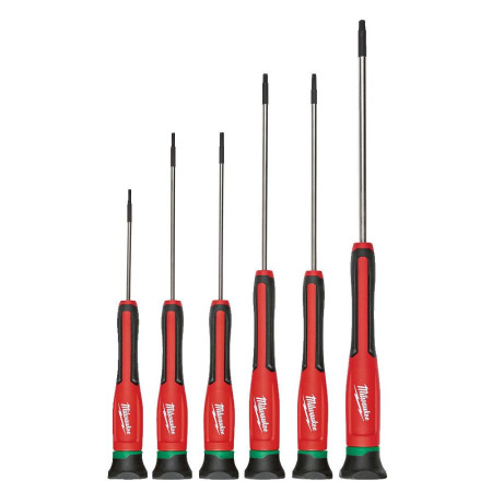 Набір викруток для точної механіки MILWAUKEE TORX, 6 шт. (4932471870)