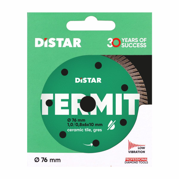 Алмазный диск для керамики Distar Termit Turbo 76x1,4 мм (11139053030)