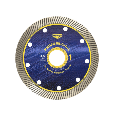 Диск алмазный STEELRING PROFESSIONAL 115 мм для стекла/керамики/керамогранита (HPTN115)