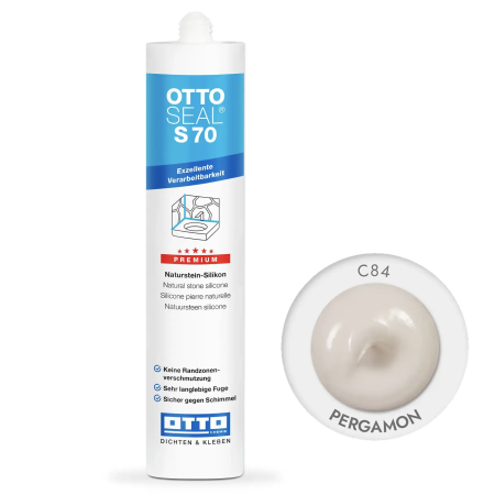 Силиконовый герметик Litokol OttoSeal S70 C84 (pergamon), 310 мл (S70C84)