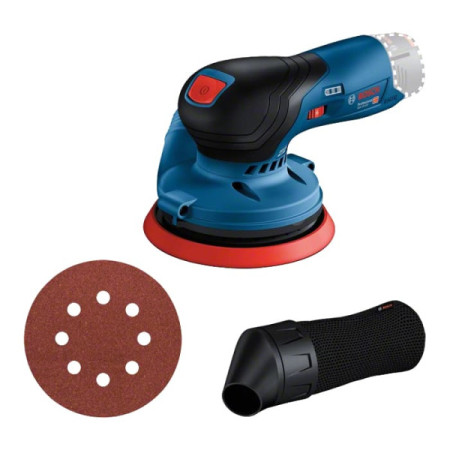 Ексцентрикова шліфувальна машина акумуляторна Bosch Professional GEX 12V-125, без акб (0601372101)
