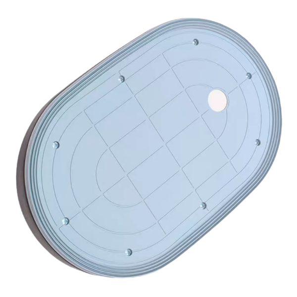 Акумуляторна вакуумна присоска для плитки SHIJING 6108 247x160 мм 260 кг (металлический корпус) 2 АКБ + кейс (6108-2)