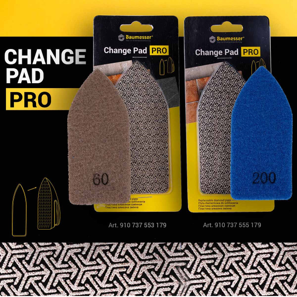 Пластина-липучка сменная алмазная CHANGE PAD PRO #200 (910737555179)