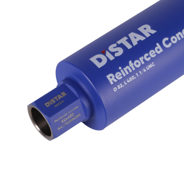 Сверло алмазное DDS-W 82x450мм 1/4 UNC Reinforced concrete (17903094083)