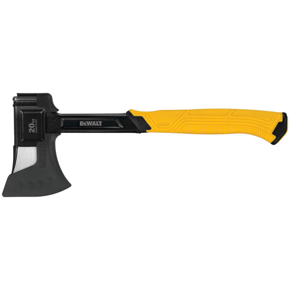 Топор туристический цельнометаллический весом 990 грамм с чехлом DeWALT (DWHT51387-0)