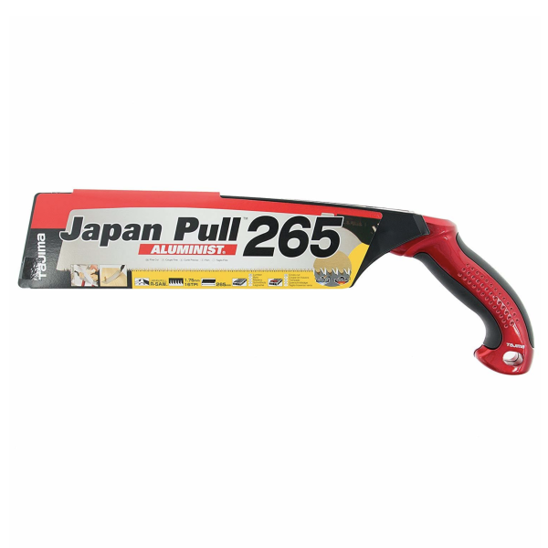 Ручная японская пила ручка Aluminist, TAJIMA Japan Pull, 265 мм (JPR265A)
