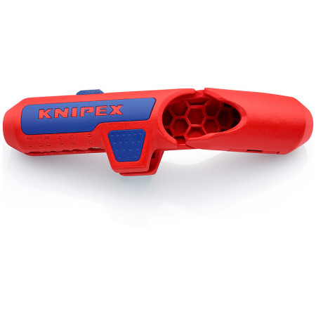 Універсальний інструмент Knipex ErgoStrip для видалення оболонки, від 8 до 13 мм (16 95 01 SB)
