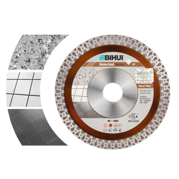 Алмазний диск BIHUI B-Master 125 мм для керамограніту/мармуру/граніту (DCDA125)