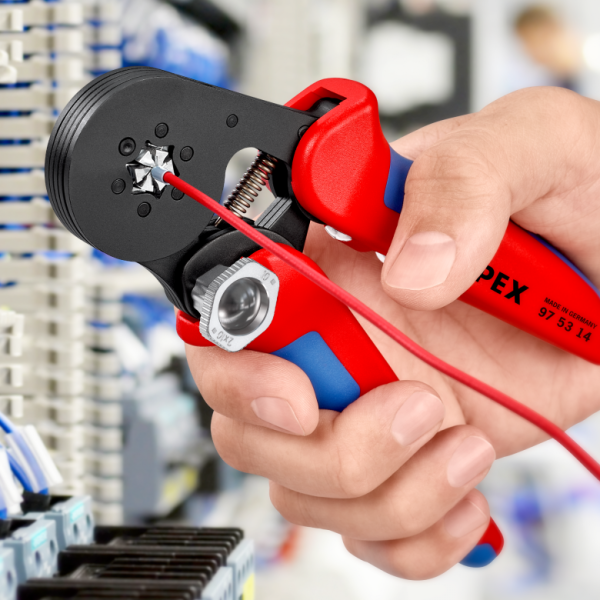 Инструмент для обжима контактных гильз 0,08-16 мм² KNIPEX (97 53 14)