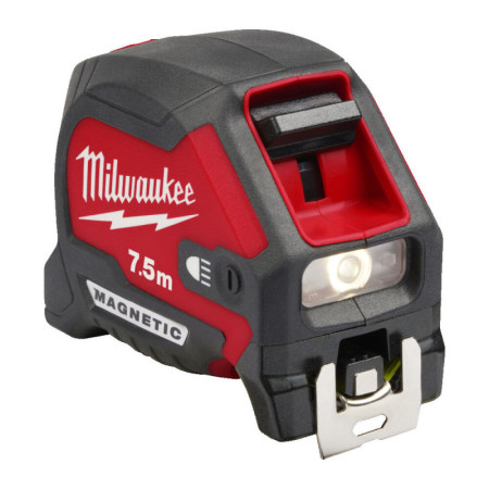 Рулетка магнитная Milwaukee Led Magnetic 7.5м/30мм (4932492469)