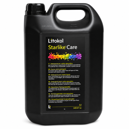 Очиститель (смывка) LITOKOL Starlike Care для эпоксидной фуги, 5 л (STRCR0045)