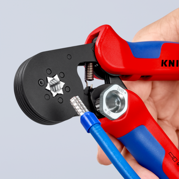 Инструмент для обжима контактных гильз 0,08-16 мм² KNIPEX (97 53 14)