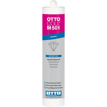Клей STP (гибридный) OTTOCOLL M501 прозрачный, 310 мл (M500000)