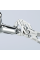 Переставні кліщі Knipex (хромовані), 180 мм (86 03 180)