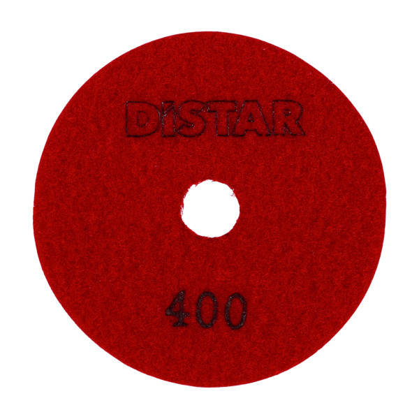 Алмазный гибкий шлифовальный диск (ракушка) Distar Clean PAD на липучке №400 (80115429037)
