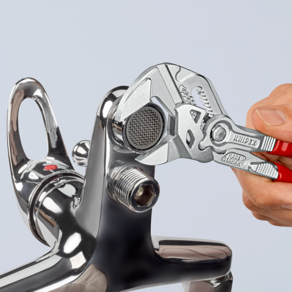 Переставні кліщі Knipex (хромовані), 180 мм (86 03 180)