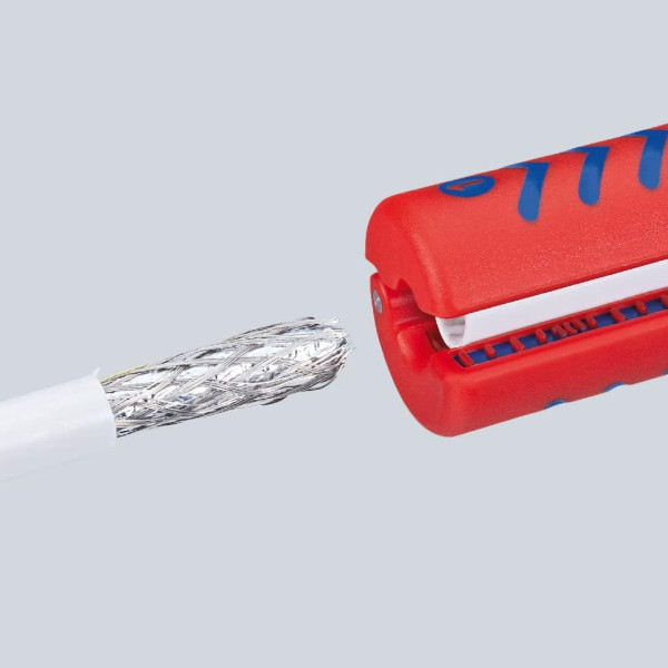Инструмент для снятия изоляции Knipex из коаксиальных кабелей (16 60 100 SB)