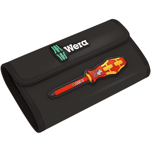 Отвертка с сменными насадками WERA Kraftform Kompakt VDE 17 Universal 1 Tool Finder (05006611001)