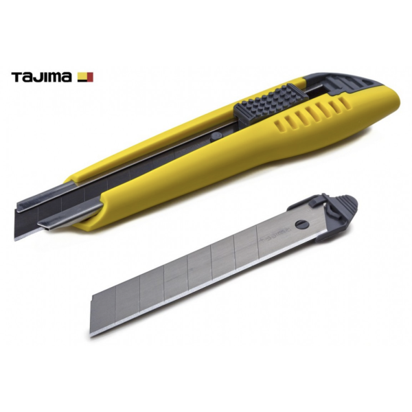 Нож строительный сегментный TAJIMA LC500B 18 мм, автоматический фиксатор (1101-0009)