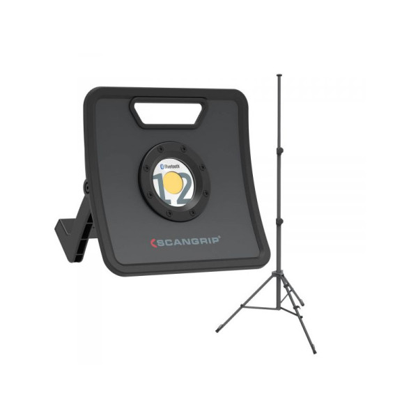 Прожектор переносной 12 000 lumen NOVA 12K + штатив 1-3 м TRIPOD SCANGRIP (49.0216)