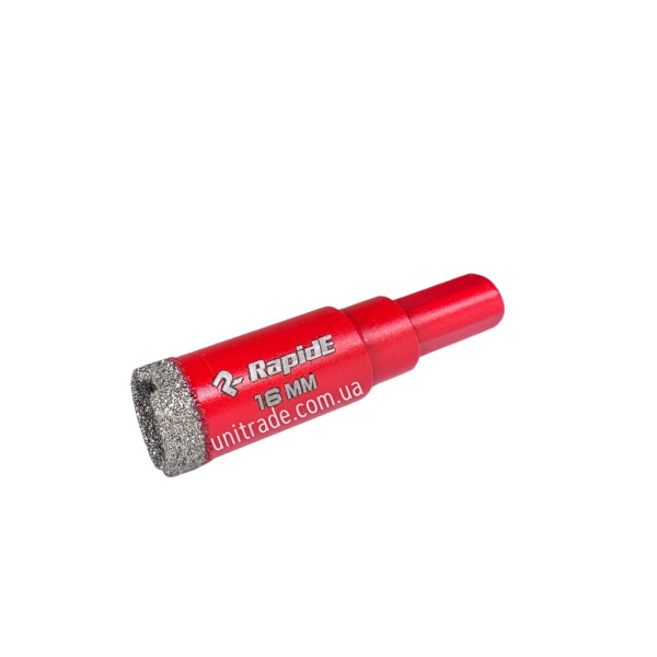 Алмазная коронка RapidE Red Point EVO 16 мм, под дрель (НФ-00001847)