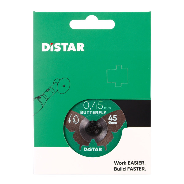 Ультратонкий алмазный диск Distar Butterfly 45×0,45×5,8H с держателем (11143158073)