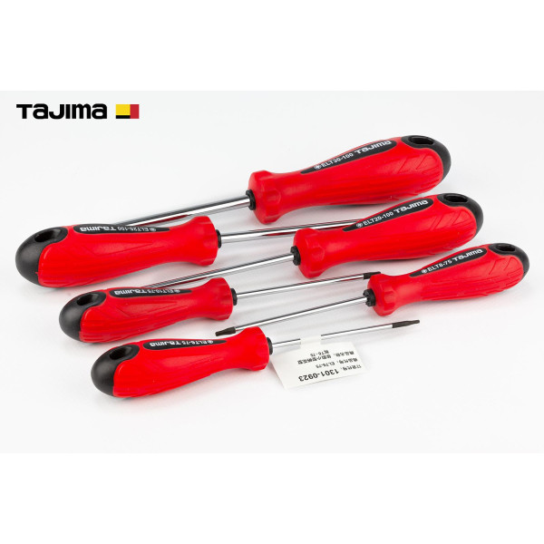 Набор отверток Tajima магнитные Torx (Т6, Т8, Т10, Т20, Т25, Т30) 6 шт. (1301-0697)