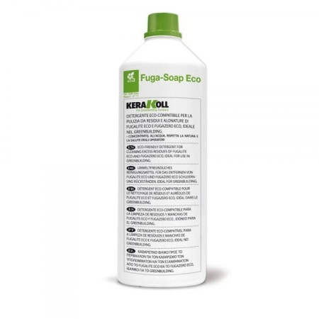 Очиститель (смывка) Kerakoll Fuga-Soap Eco для эпоксидной затирки 1 л (FE06010)