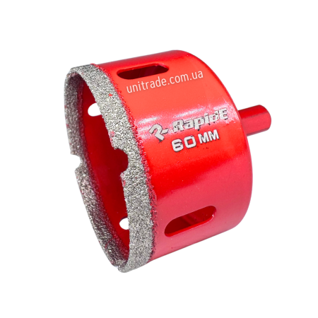 Алмазная коронка RapidE Red Point EVO 60 мм, под дрель (НФ-00001859)