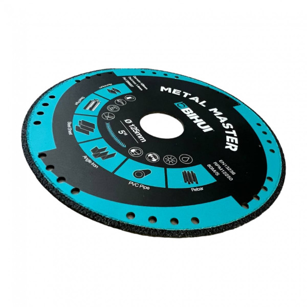 Диск алмазный BIHUI METAL MASTER 125x1,4x22,23 мм (DSBC125)