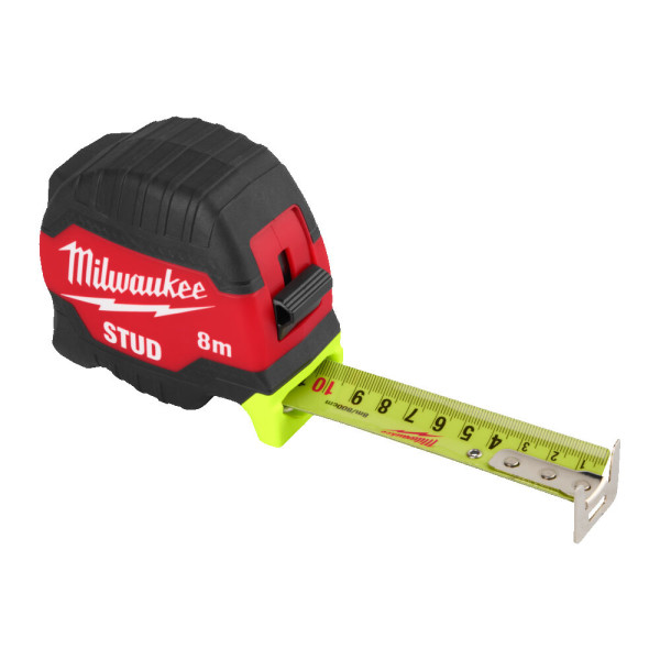 Рулетка STUD MILWAUKEE (Gen 3), 8м, 33мм (4932498765)