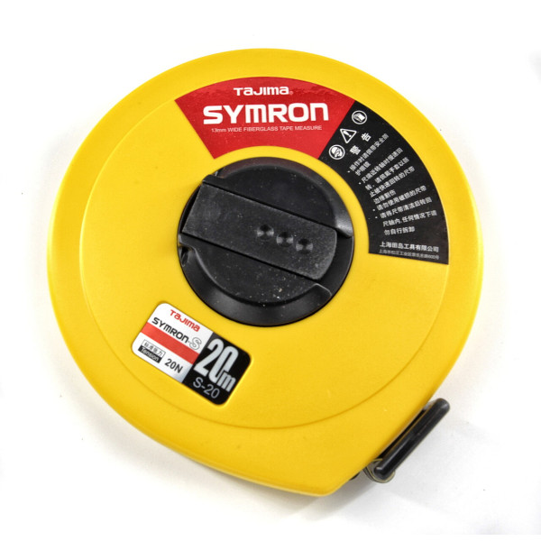 Рулетка инженерная TAJIMA SYMRON S-20U 20 м из стекловолокна (1003-0044)