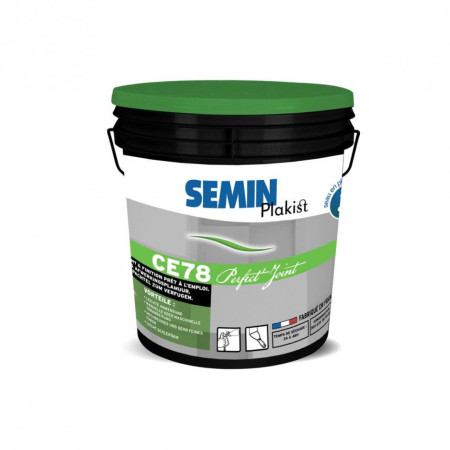 Шпаклевка гипсополимерная SEMIN PLAKIST CE-78 PERFECT JOINT, 25 кг (SM-PJ)