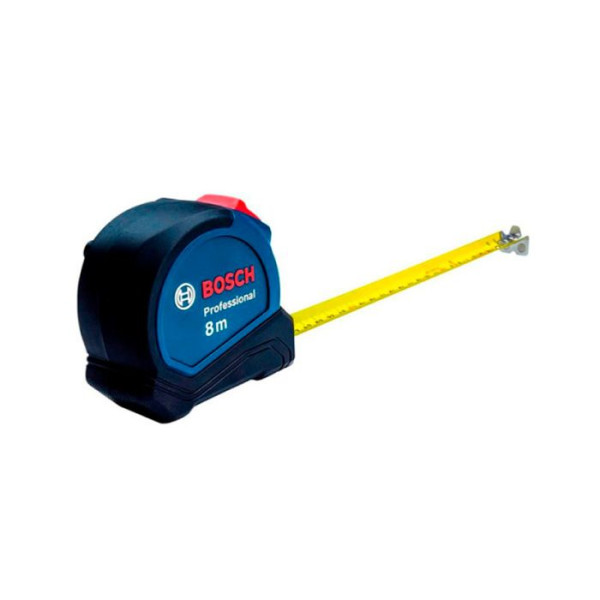 Рулетка BOSCH 8 м метрическая с автоматическим фиксатором (1600A01V3S)