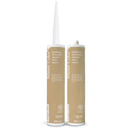 Матовий герметик (силікон) декоративний Kerakoll Silmat Color KK151, 290 мл (KKS151)