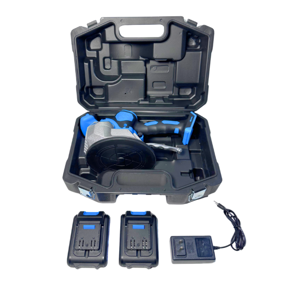 Виброприсоска аккумуляторная FIXTOOL 21V 2.0A/h 165 мм с 2 аккумуляторами + кейс (FIXVBRB)
