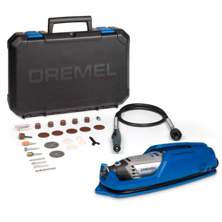 Многофункциональный гравер Dremel 3000-1/25 EZ+кейс+25 насадок и гибкий вал (F0133000JP)
