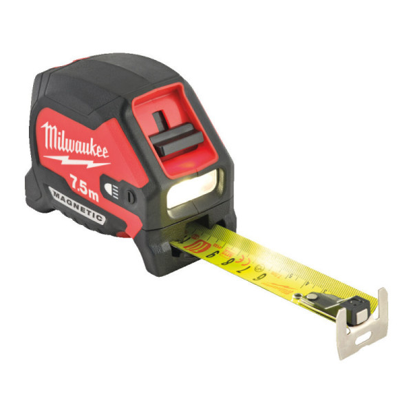 Рулетка магнитная Milwaukee Led Magnetic 7.5м/30мм (4932492469)
