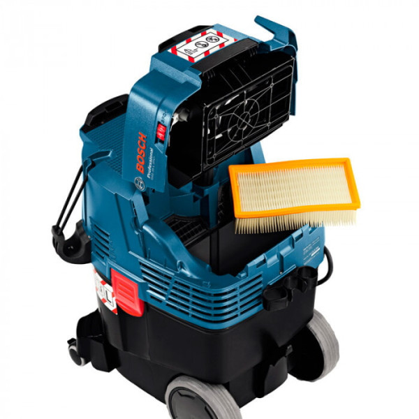 Пылесос строительный Bosch Professional GAS 35 PS L SFC универсальный + набор насадок (06019C3000)