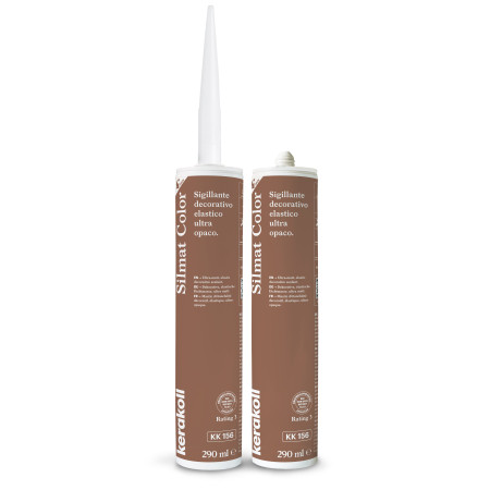 Матовый герметик (силикон) декоративный Kerakoll Silmat Color KK156, 290 мл (KKS156)